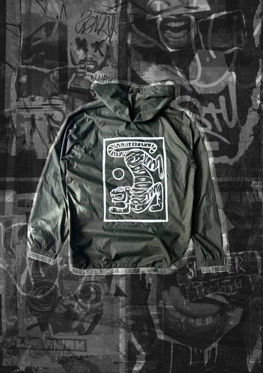 1|1 Kway Jacket Reworked Tiger