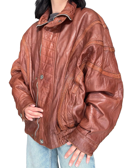 Bomber Leather Jacket