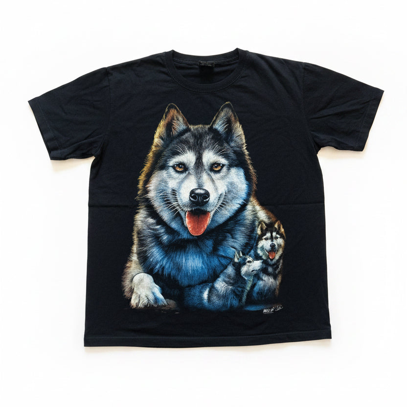 T-shirt Vintage Husky