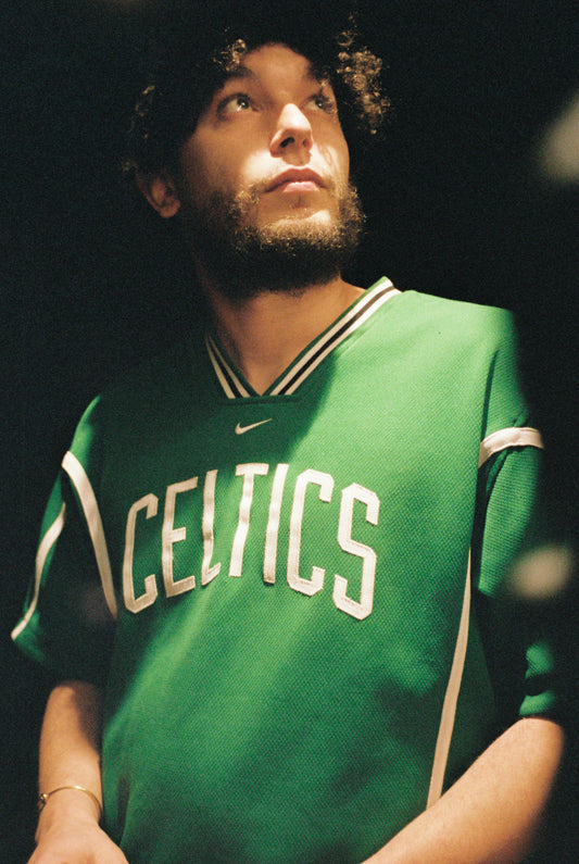 Rare Vintage ‘90 Warm Up Jersey NBA Boston Celtics