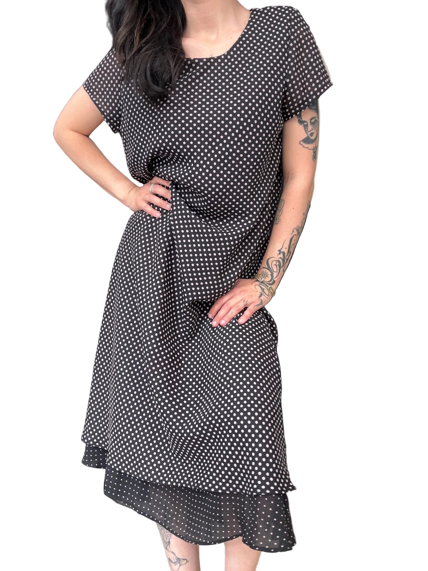 Vintage Dress Pois