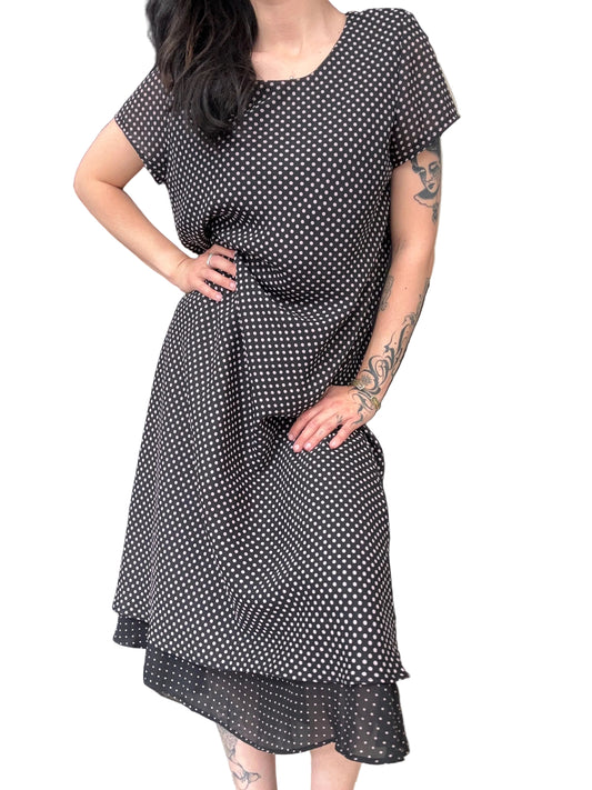 Vintage Dress Pois