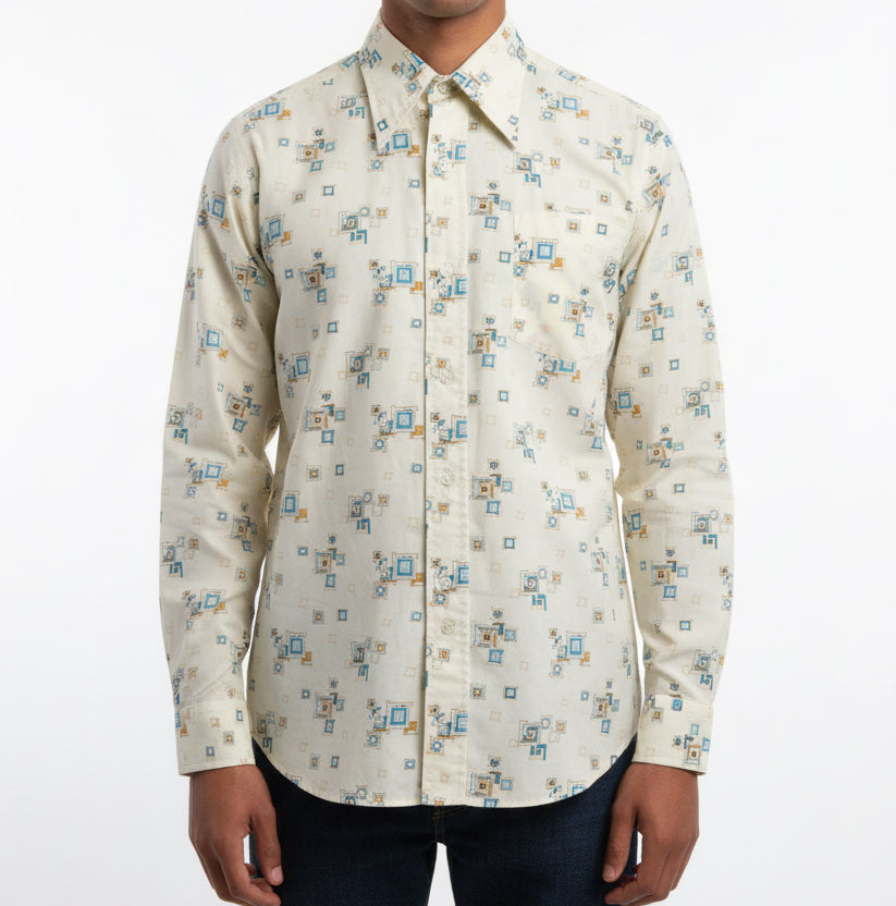 Vintage Shirt Crazy Pattern