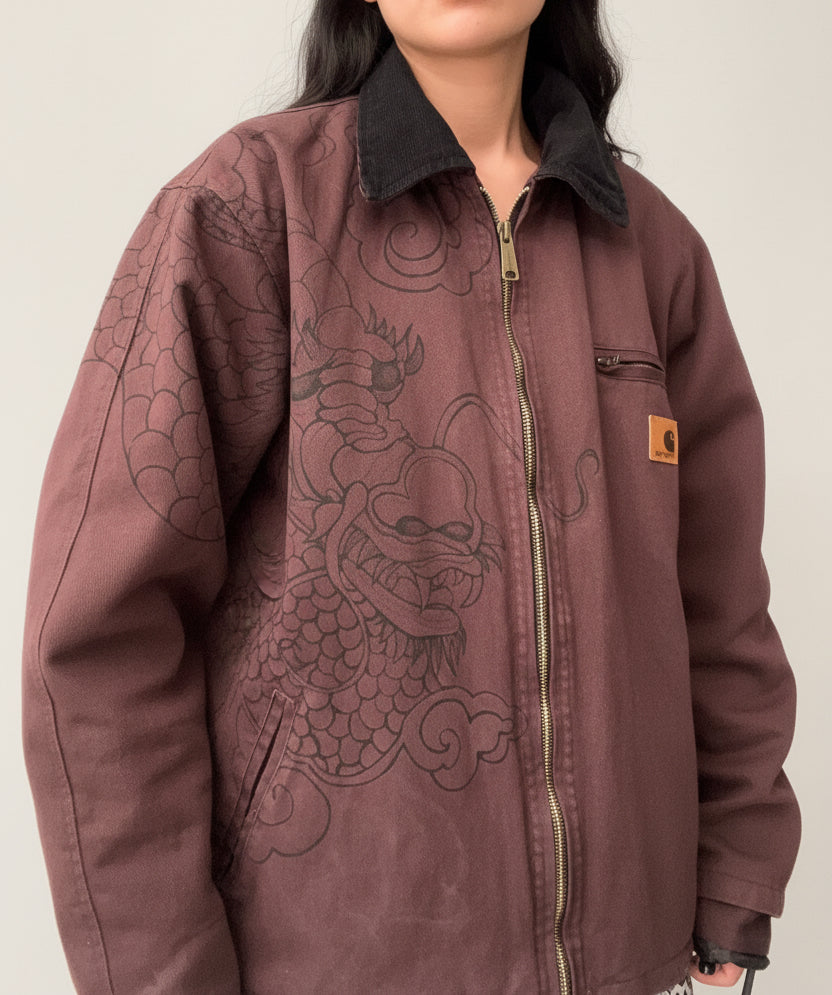 1|1 Carhartt Jacket Reworked Dragon 🐉