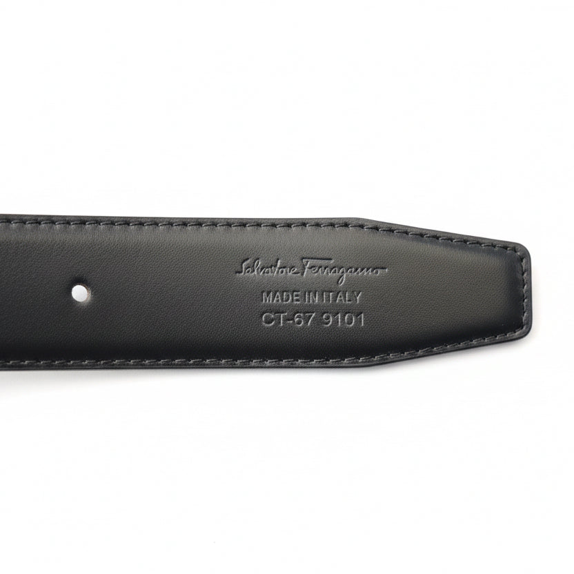 Reversible Ferragamo Leather Belt