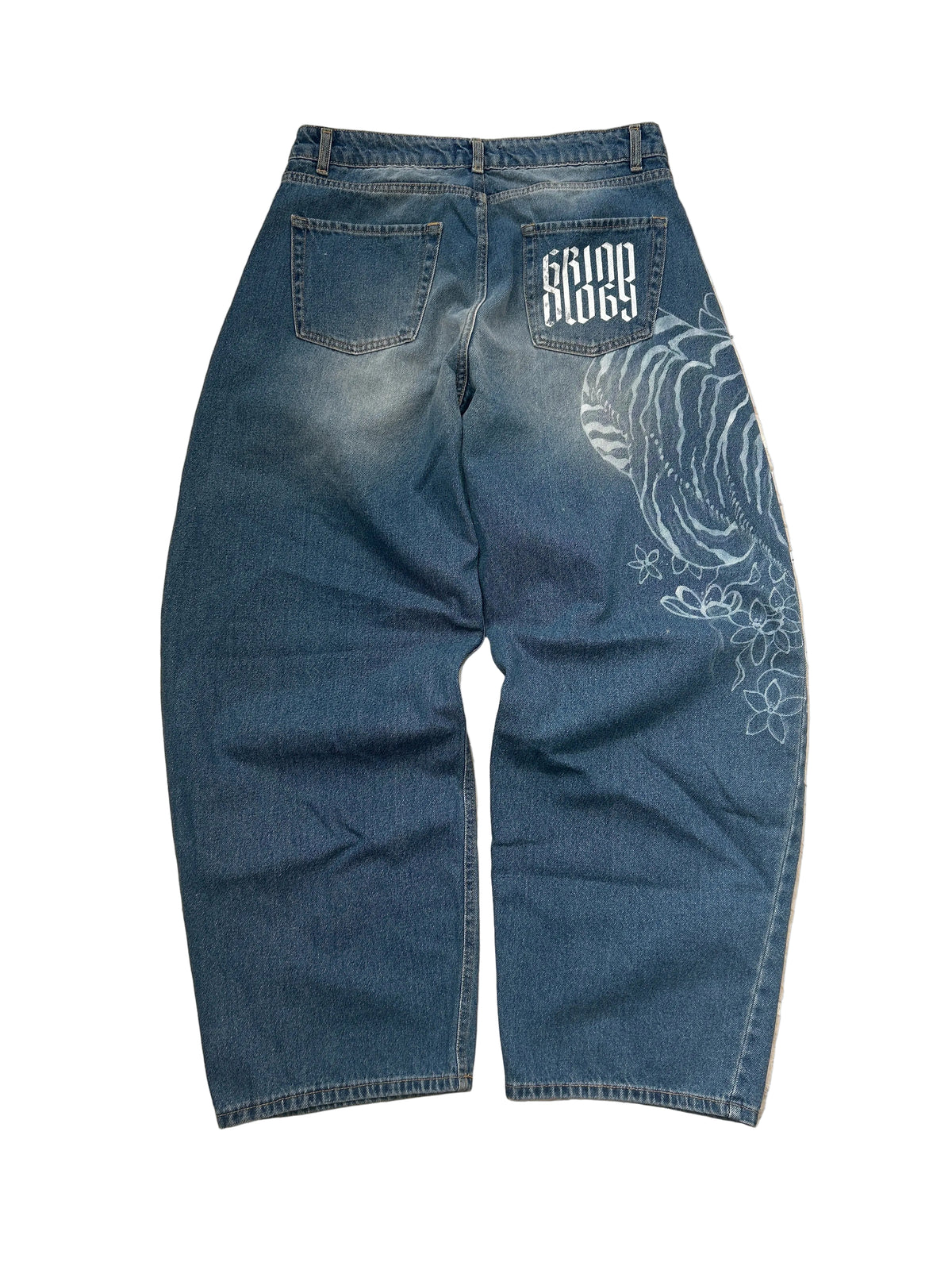 1|1 Denim Baloon Pant “Tiger”