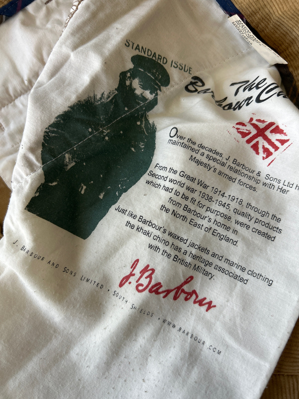 Barbour Corduroy