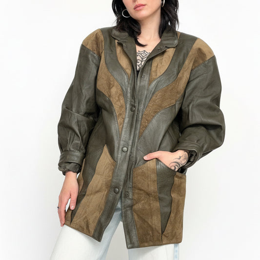 Vintage Leather Coat