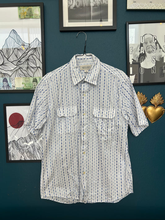 Man Shirt Vintage Geometric pattern