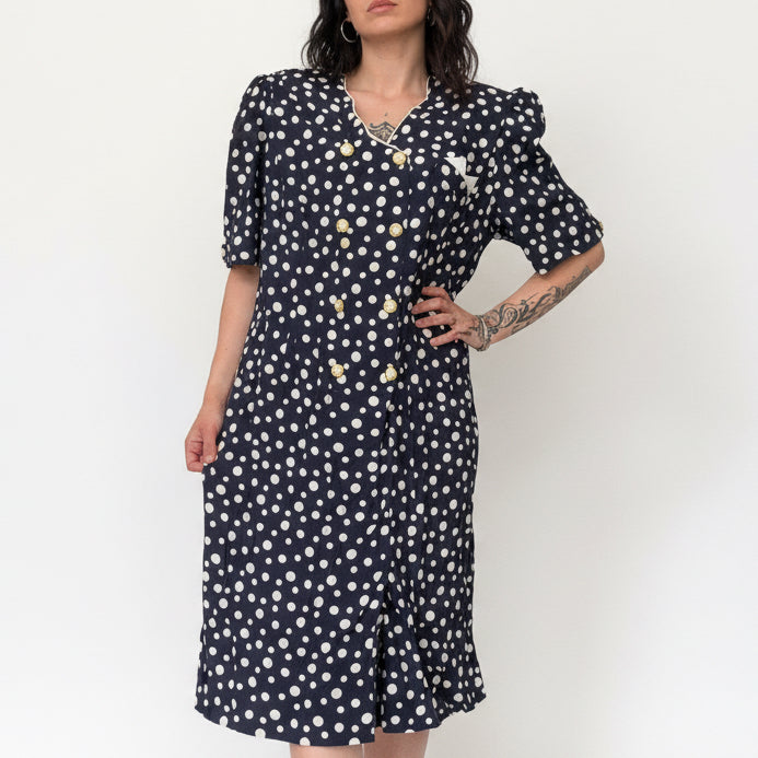 Vintage Dress Pois