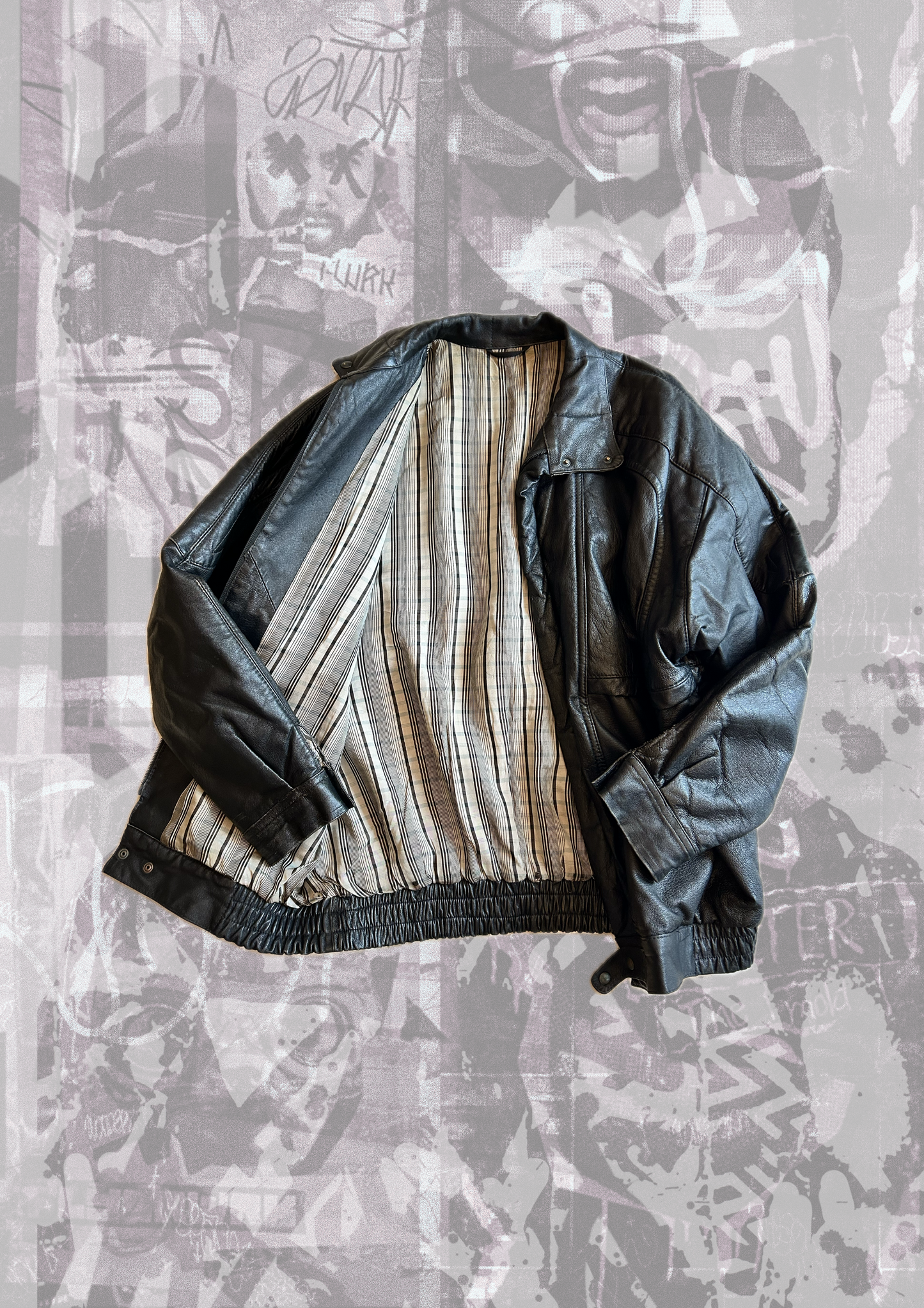Bomber ‘80 in pelle