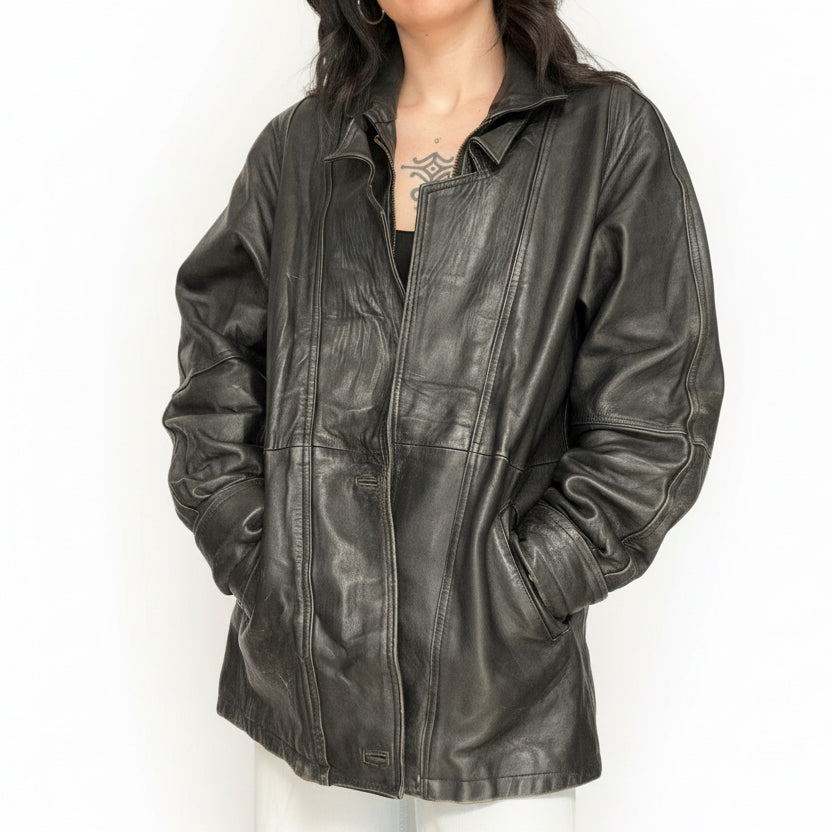 Vintage Medium Leather Jacket