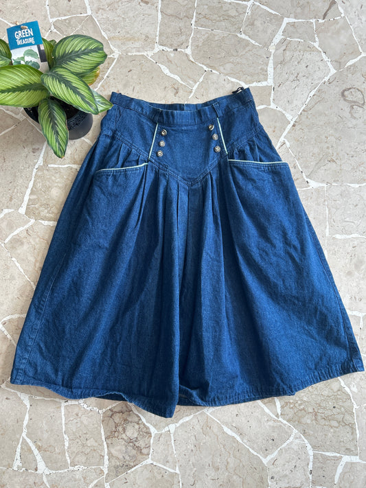 Gonna in jeans handmade