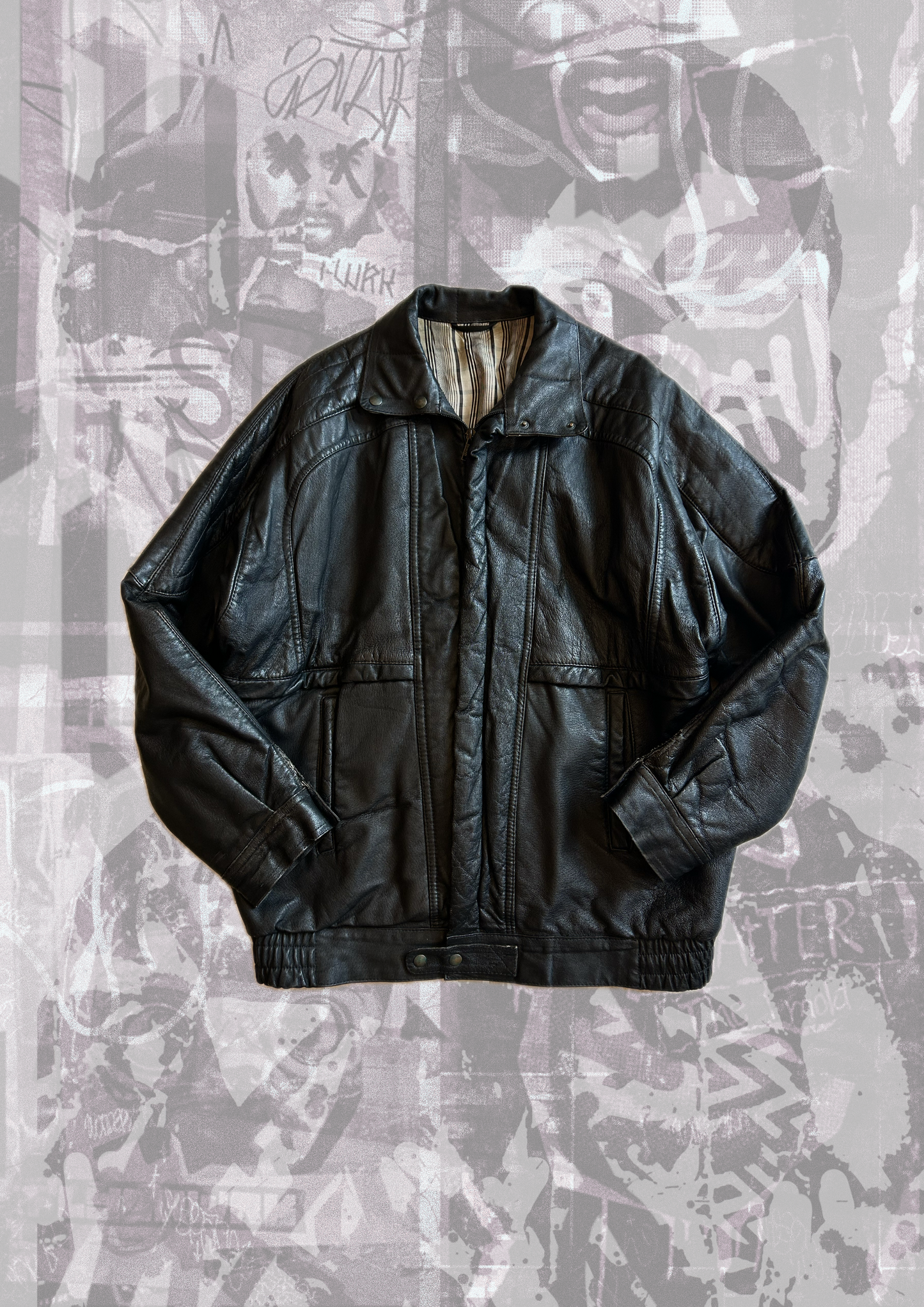 Bomber ‘80 in pelle