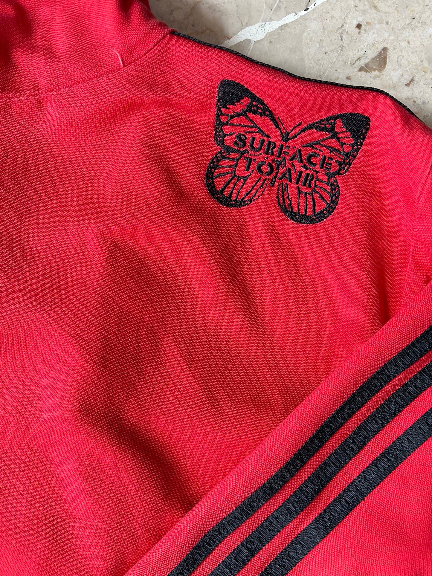 LIMITED EDITION Tracksuit Adidas X Fred Perry | Adicolor Surface To Air R2 Red Series